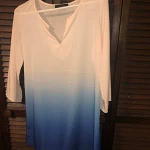 Boutique- Ombré shift dress perfect for game day!